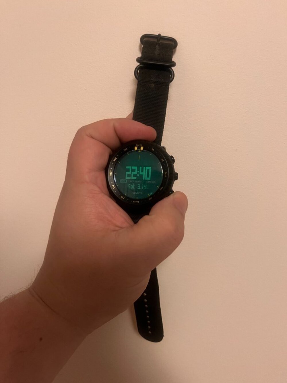 Suunto Core Black Yellow TX Digital ABC Altimeter Barometer Compass Outdoor